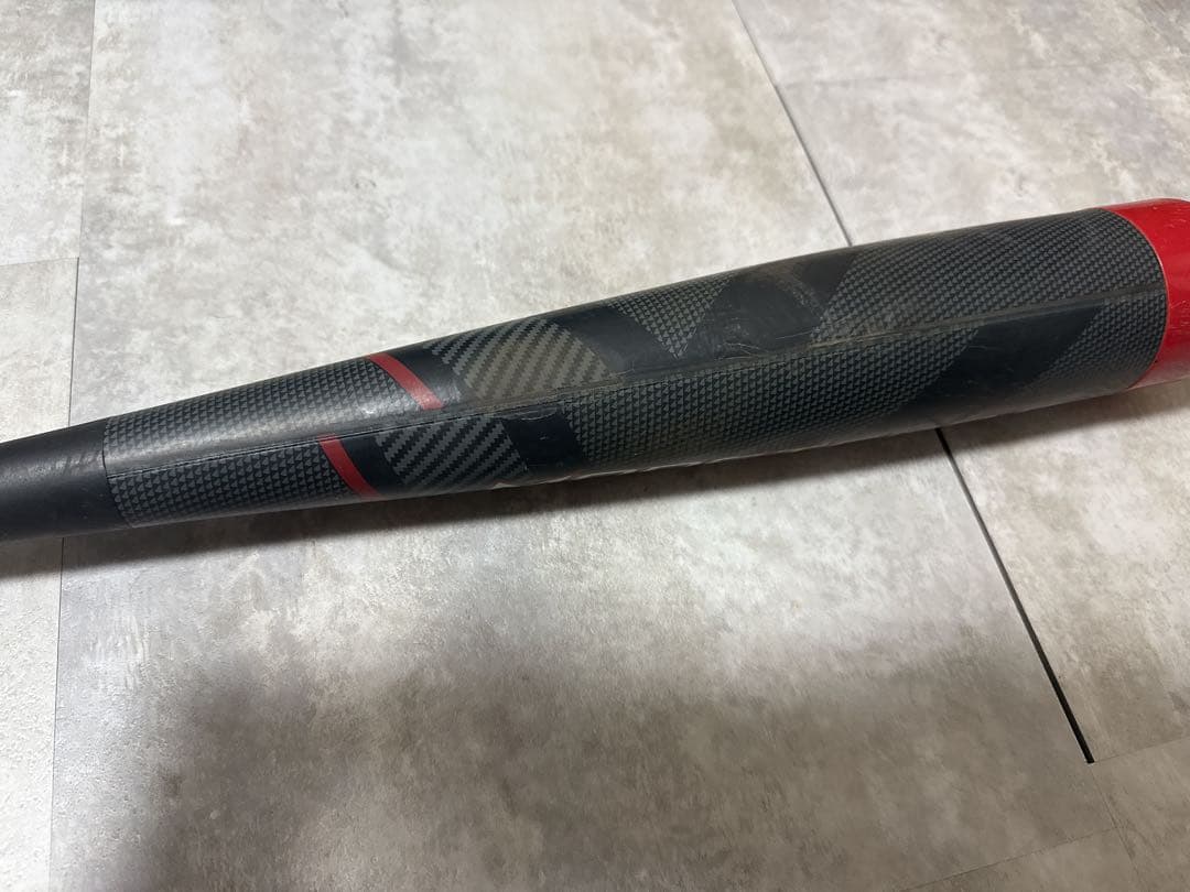 ZETT MONSTERB.C. モンスターブラックキャノン軟式バット 黒/赤