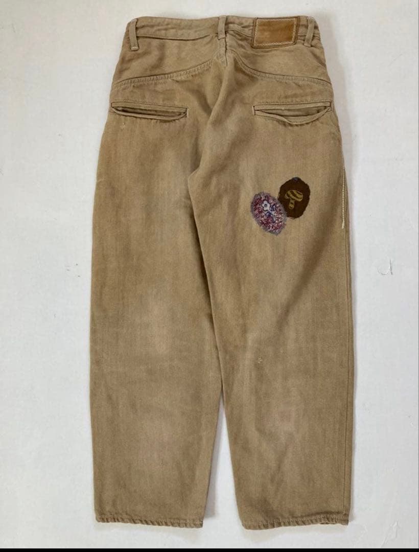 ミナペルホネン　always 34 パッチワーク　デニム