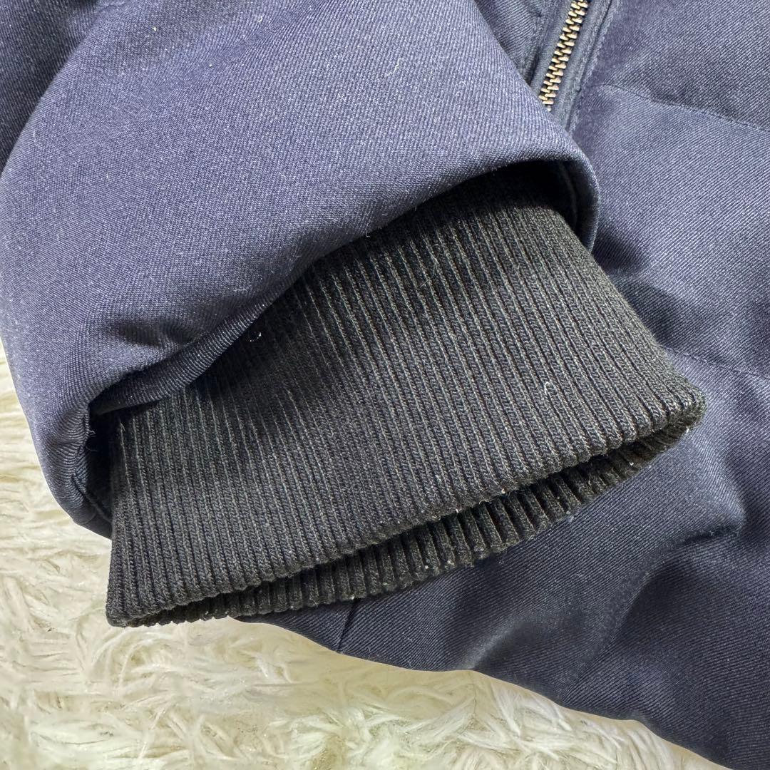 専用 美品　西川ダウン　ナノユニバース　別注　ダウン　ネイビー　40　Lサイズ