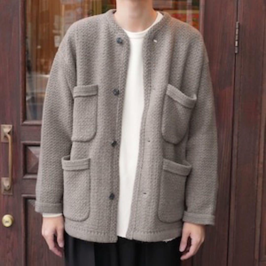 ジャケット・アウター Olde H & Daughter25AW SLUB CASHMERE JK