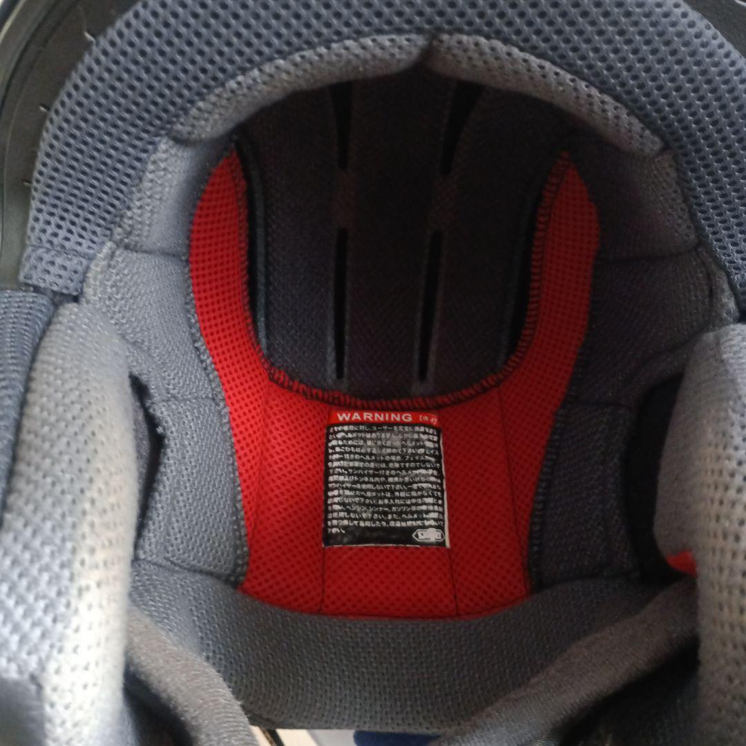 SHOEI　BRILLER　J-FORCE4 サイズL ホワイト／ブラック