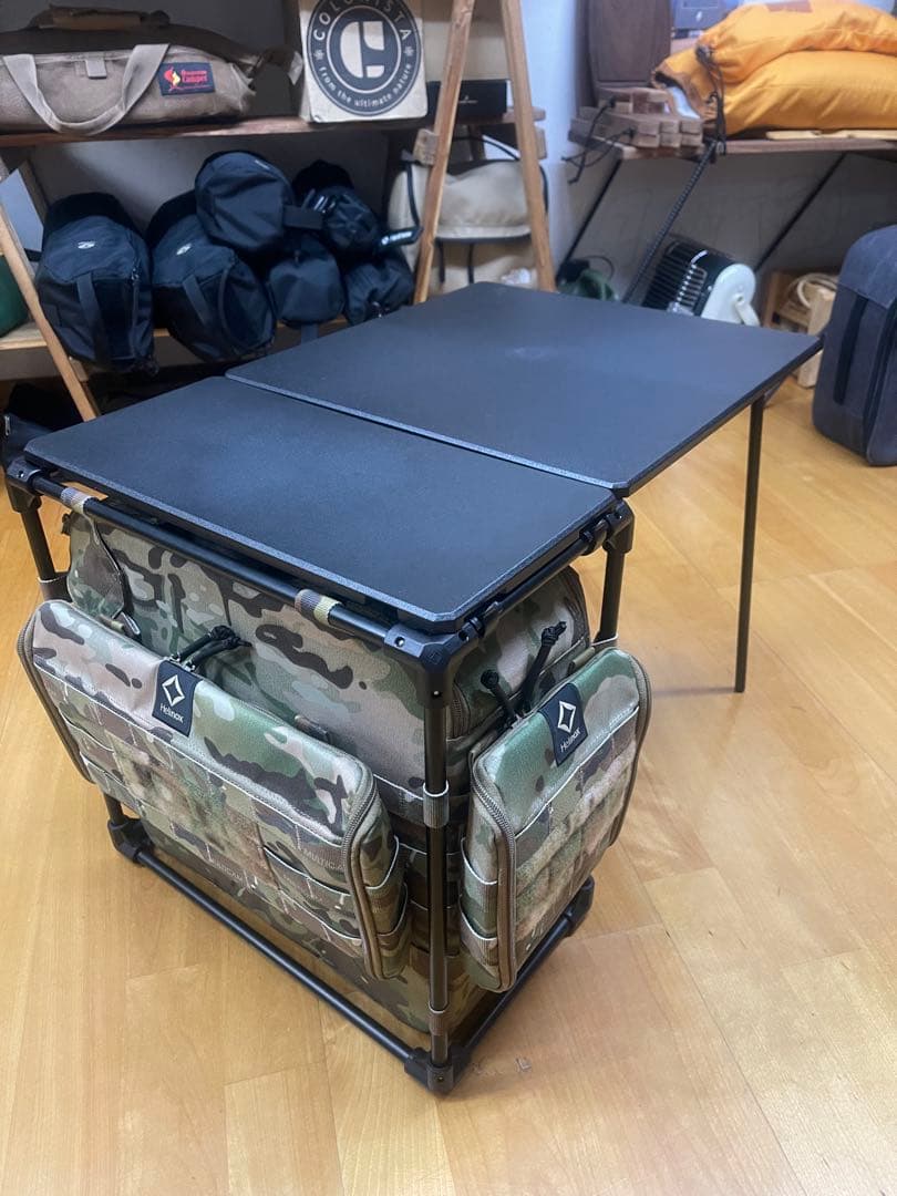 ヘリノックス　タクティカルフィールドオフィス M サイドストレージ×2 +天板付