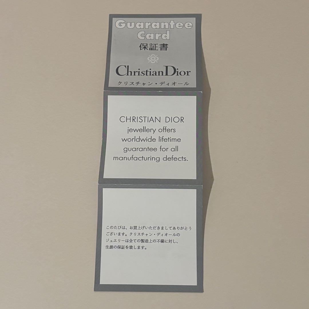 Christian Dior　ネックレス　保証書付き　D27518