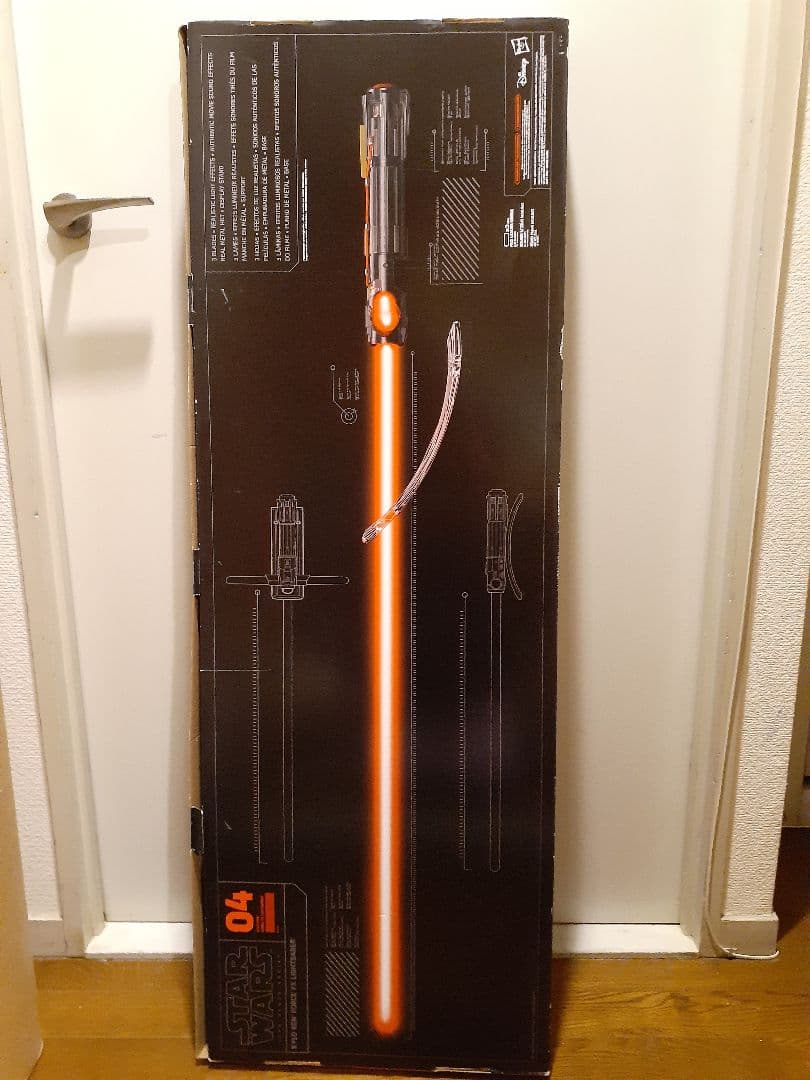 フォースFXライトセーバー カイロ・レン スターウォーズ ブラックシリーズ