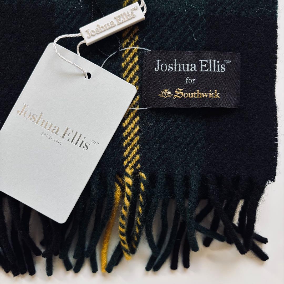 【新品】Joshua Ellis for Southwick カシミヤマフラー