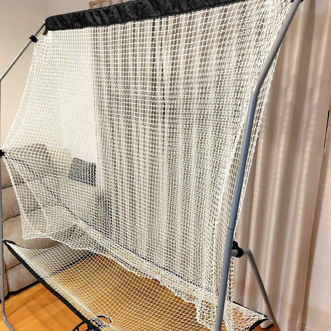 野球テニス トスマシン 練習ネット付オートリターン