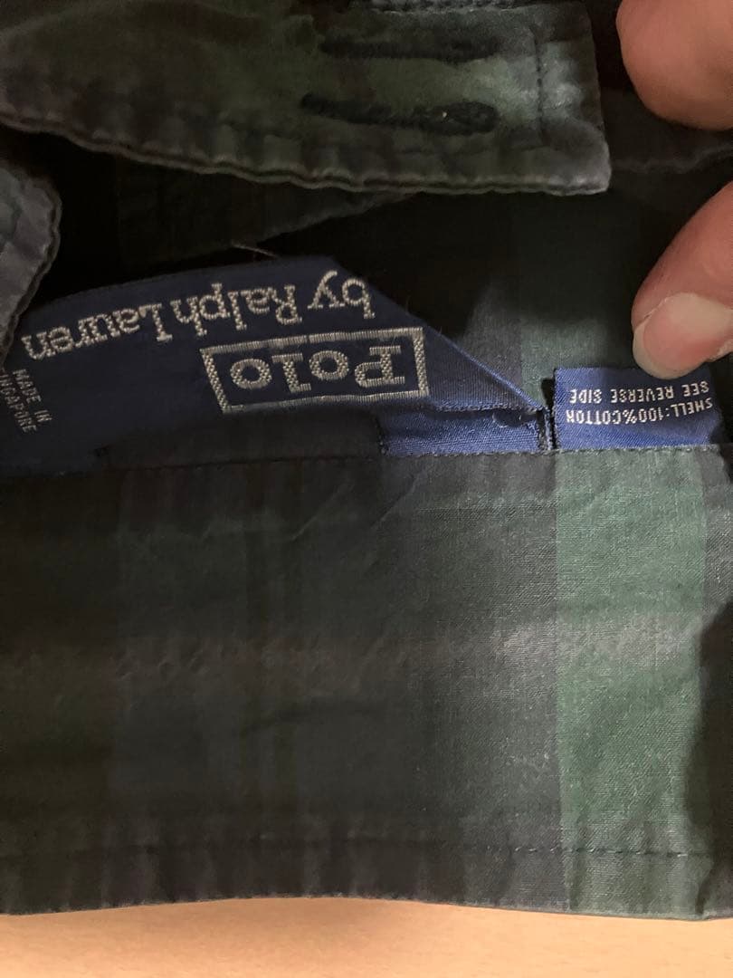 ポロラルフローレン　スウィングトップ　ブラックウォッチ　27日まで価格