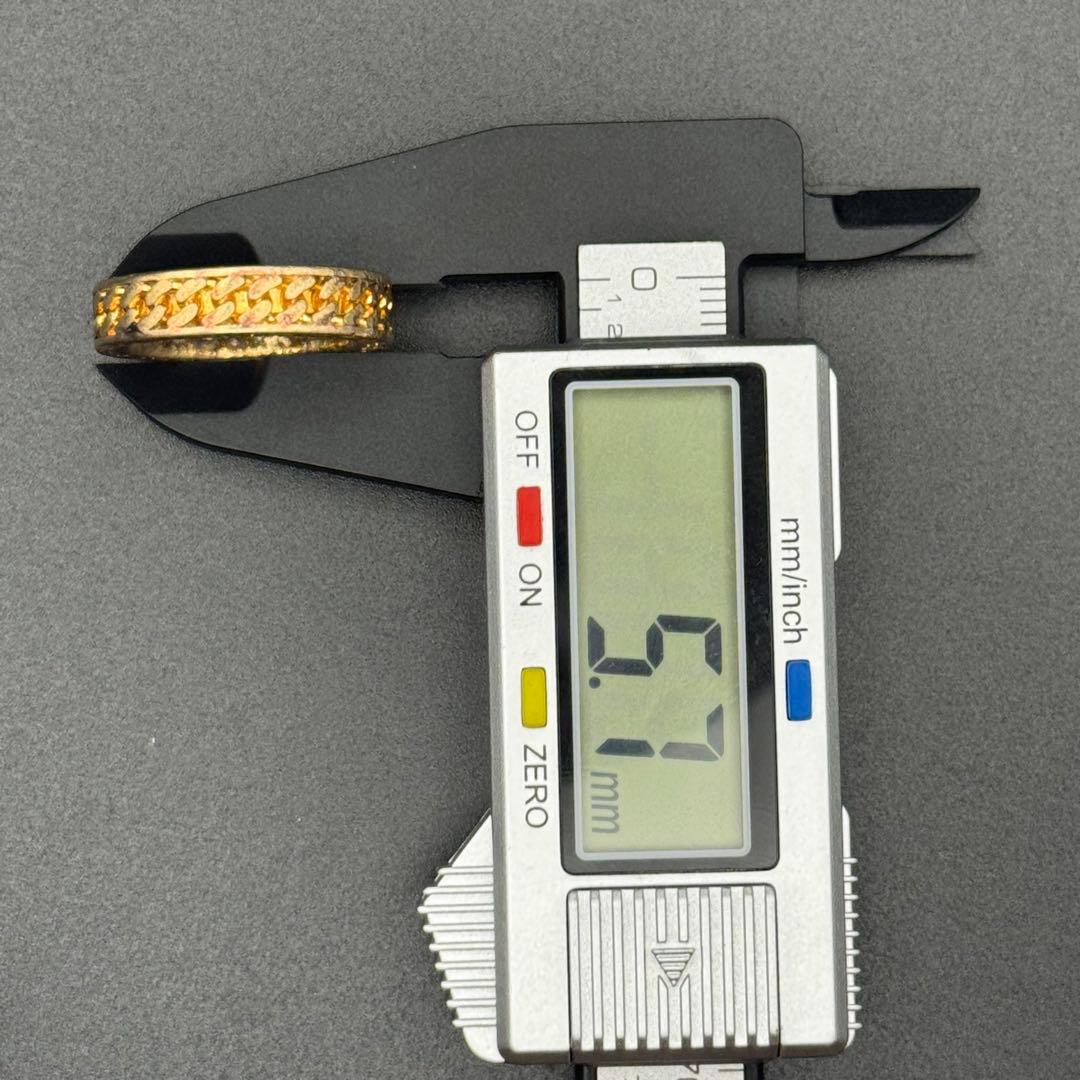 箱付き　versace ヴェルサーチ メデューサ グレカ　GP リング ゴールド