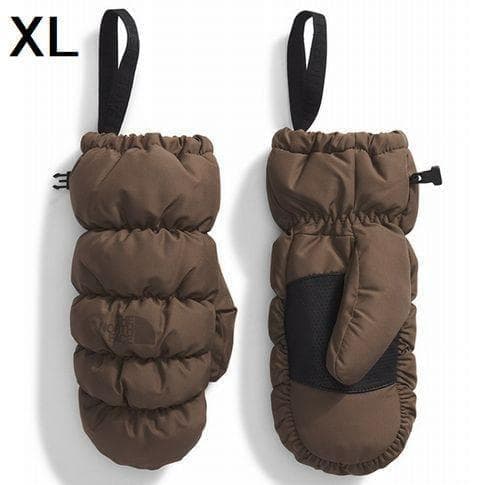ザ ノースフェイス モンタナ パファー ミトン 手袋 グローブ XL ブラウン
