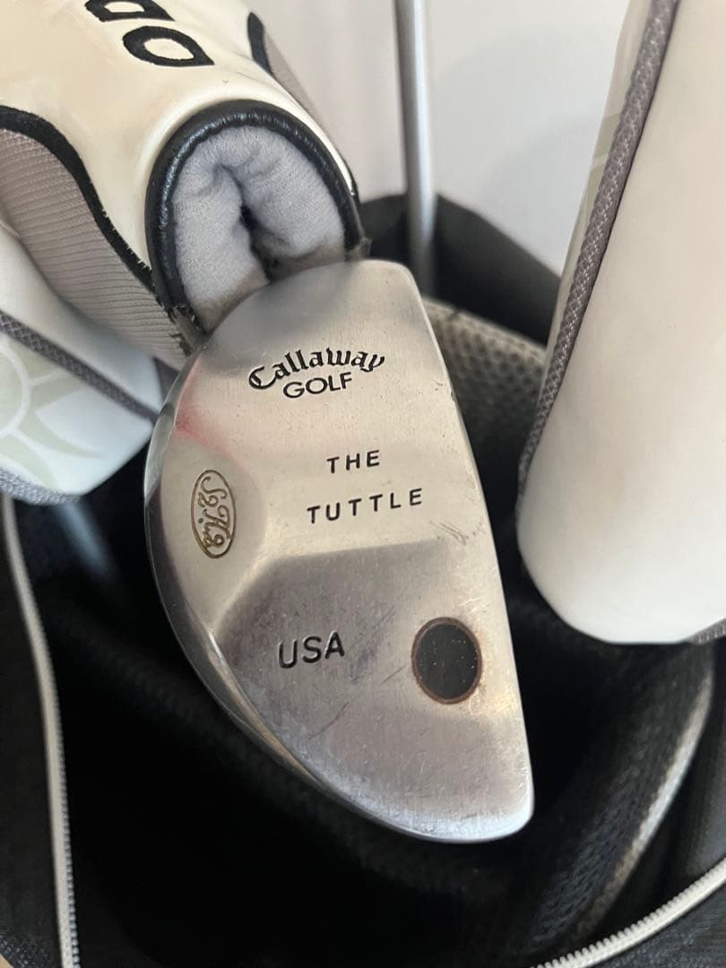 Callaway キャディバッグ 黒白　クラブ　ソレイル