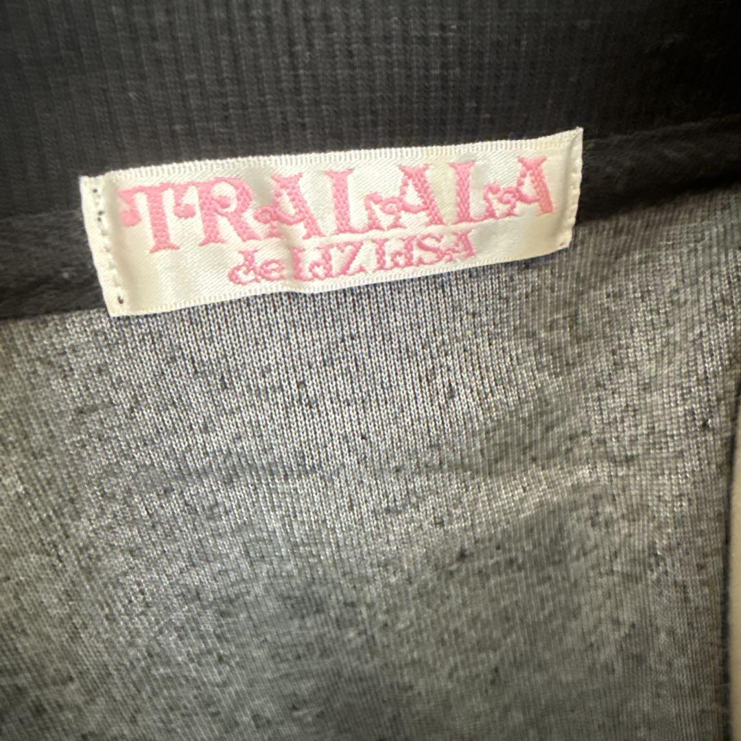 トゥララ　リズリサ　ベロア　ジップアップジャケット　トップス　平成ギャル　黒