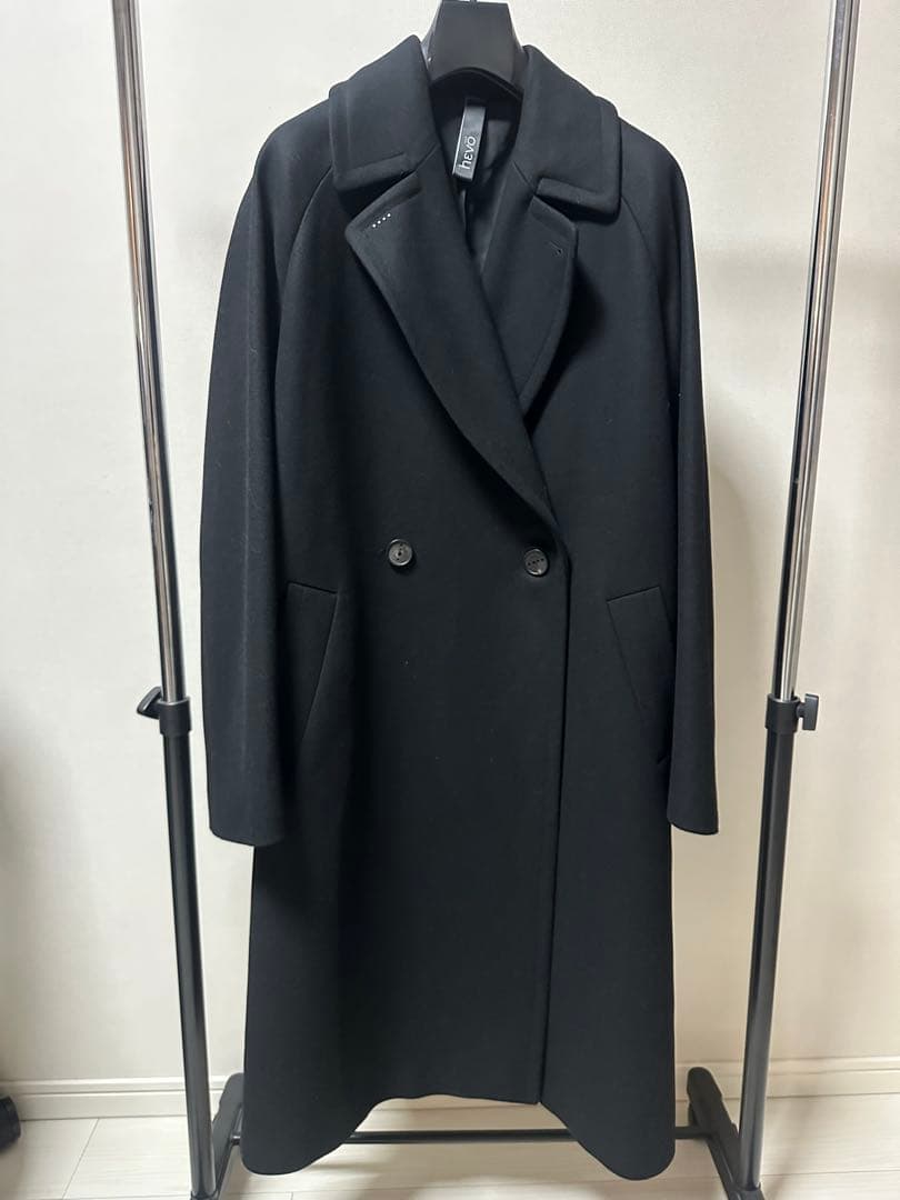 イーヴォ HEVO メンズ コートBRINDISI ダブルブレストコートC725