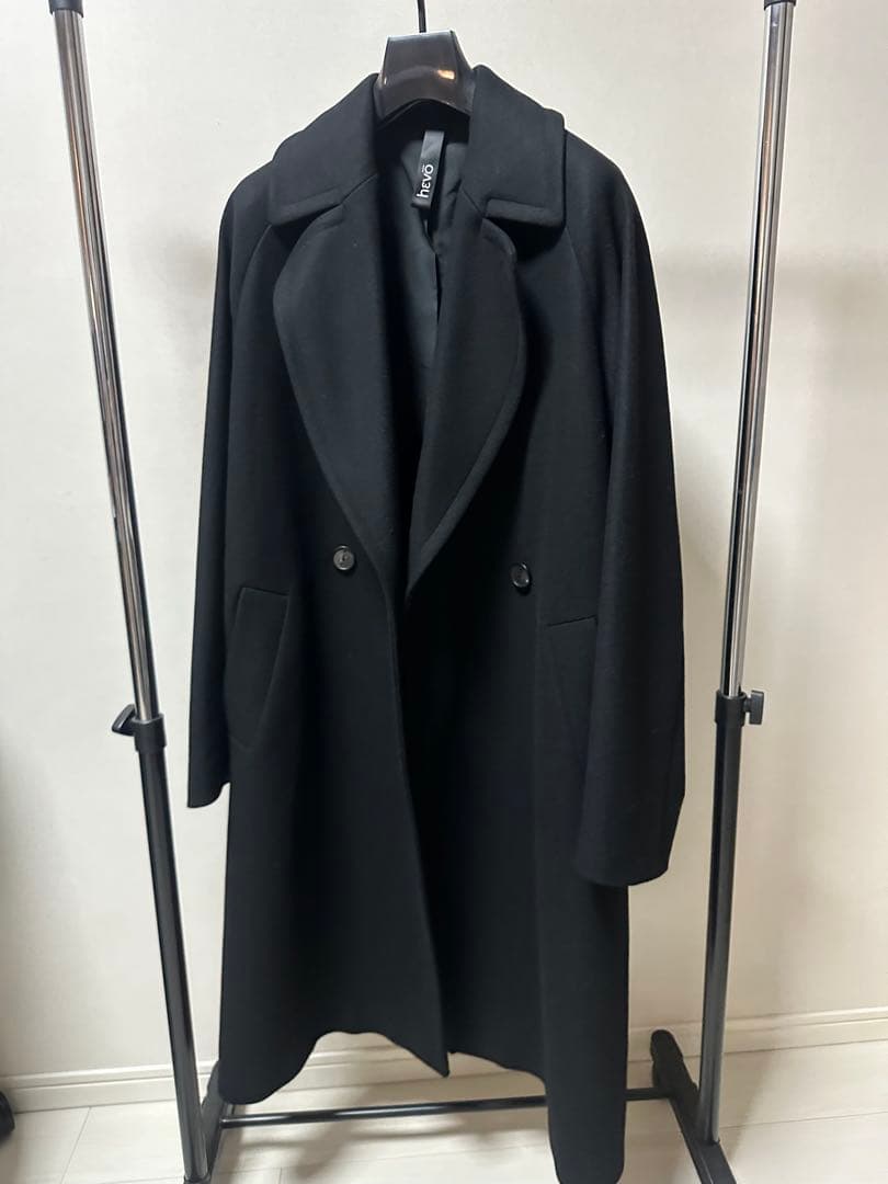 イーヴォ HEVO メンズ コートBRINDISI ダブルブレストコートC725