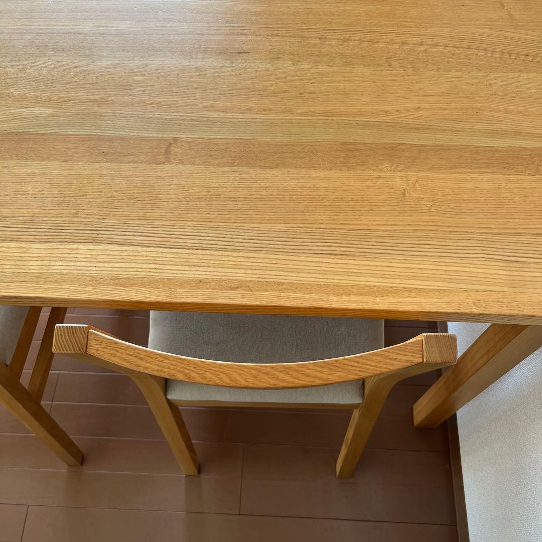 【送料込 2脚セット】①無印良品 ダイニングチェア 椅子 ダイニングテーブル