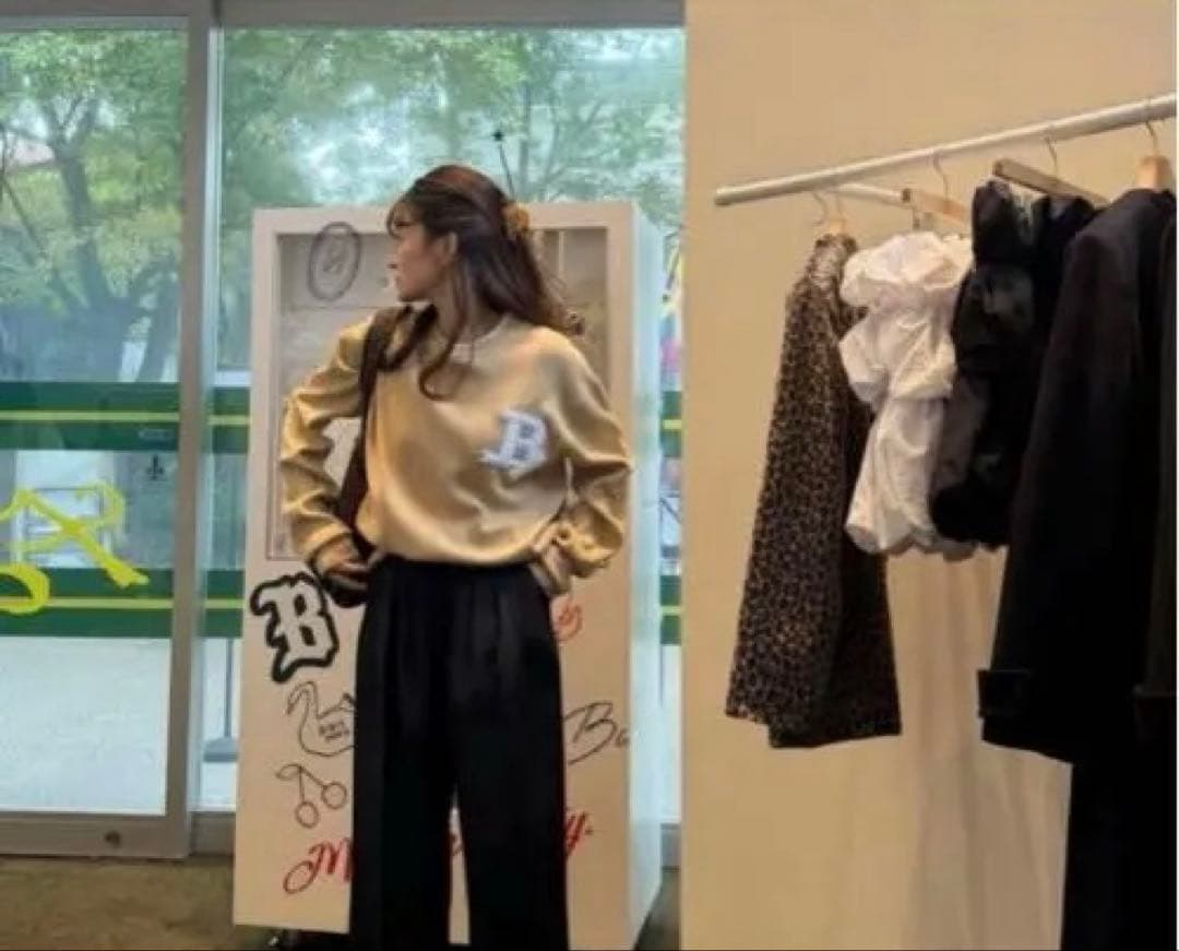 Bibiy. B CLUB KNIT ベージュ