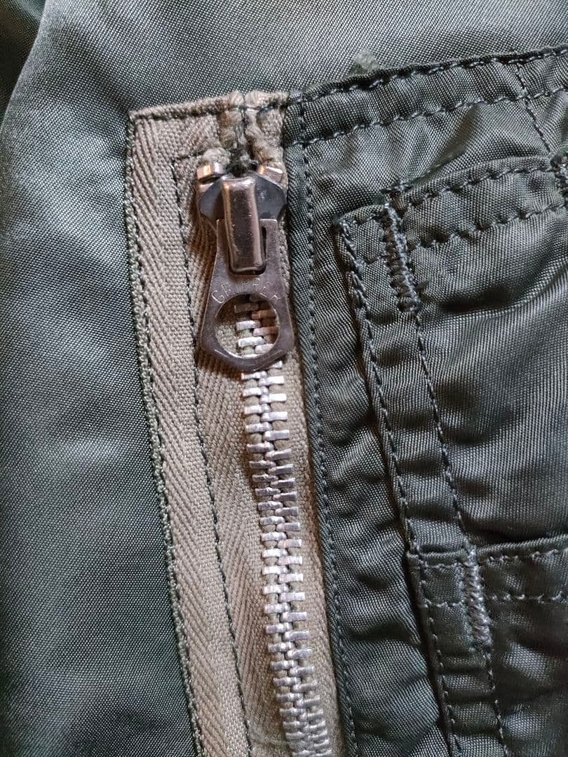 L-2B 70s 米軍実物 ALPHA フライトジャケット ビンテージ USAF