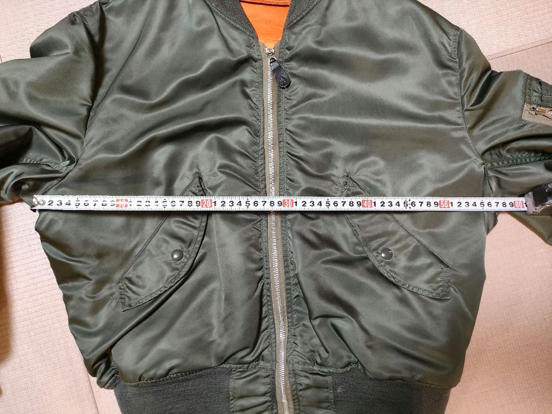 L-2B 70s 米軍実物 ALPHA フライトジャケット ビンテージ USAF