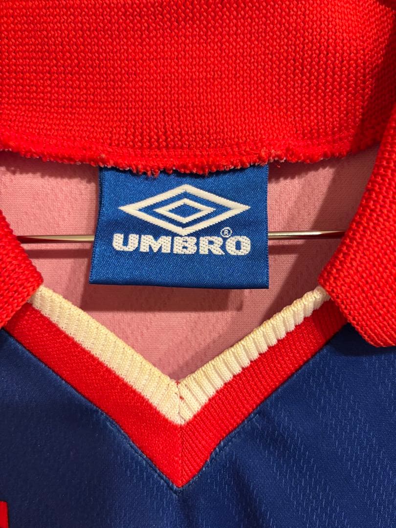鹿島アントラーズ　97年　ホームユニフォーム　UMBRO