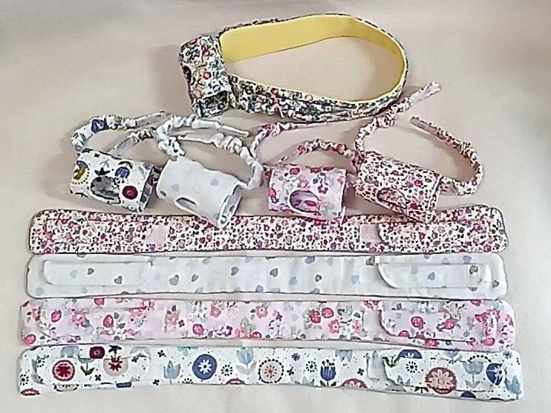 【Karin】被せ生地つきカニューレバンド、人工鼻カバー