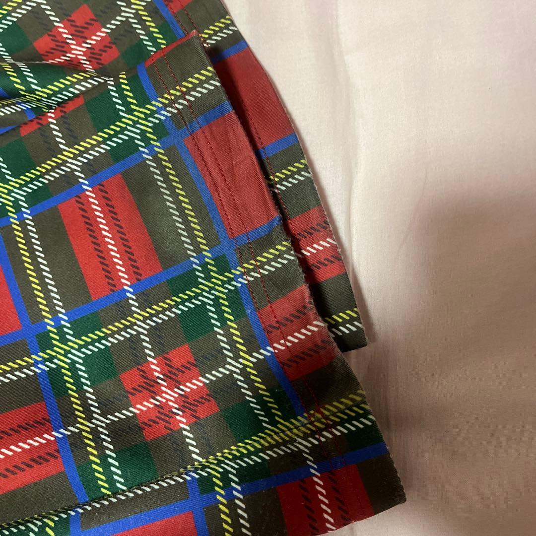 ア*パ様 HEIHEI ヘイヘイ トラックジャケット 赤チェック　上下セット