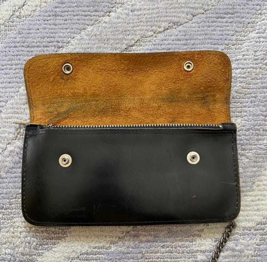 ヴィンテージトラッカーウォレット財布チェーンat last coテンダーロイン