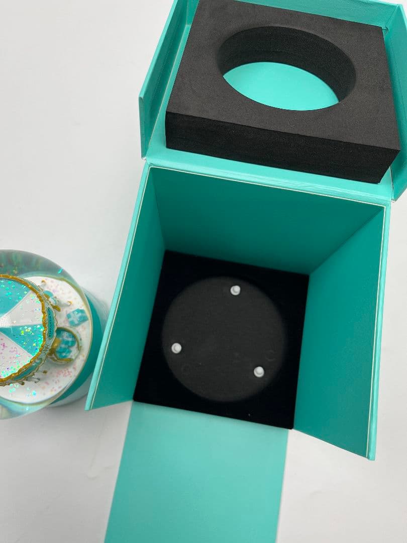 ティファニー メリーゴーランド オルゴール　スノードーム