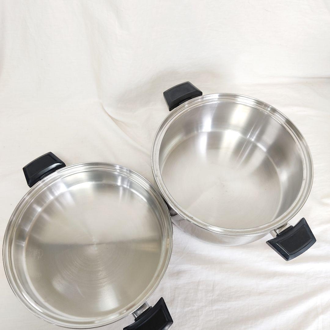 ロイヤルクイーン 6QTと大フライパン　ガス仕様です@