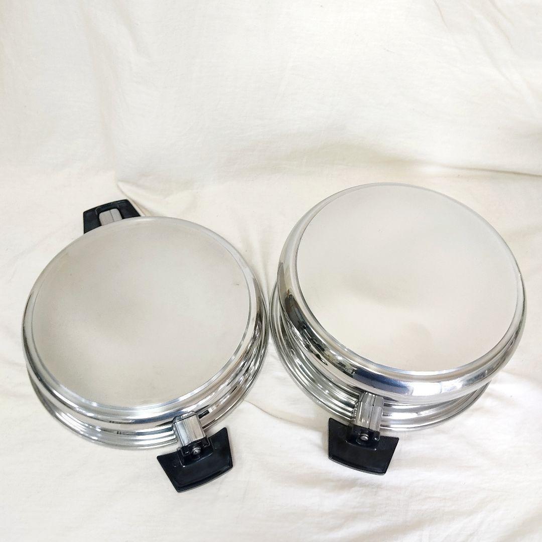 ロイヤルクイーン 6QTと大フライパン　ガス仕様です@