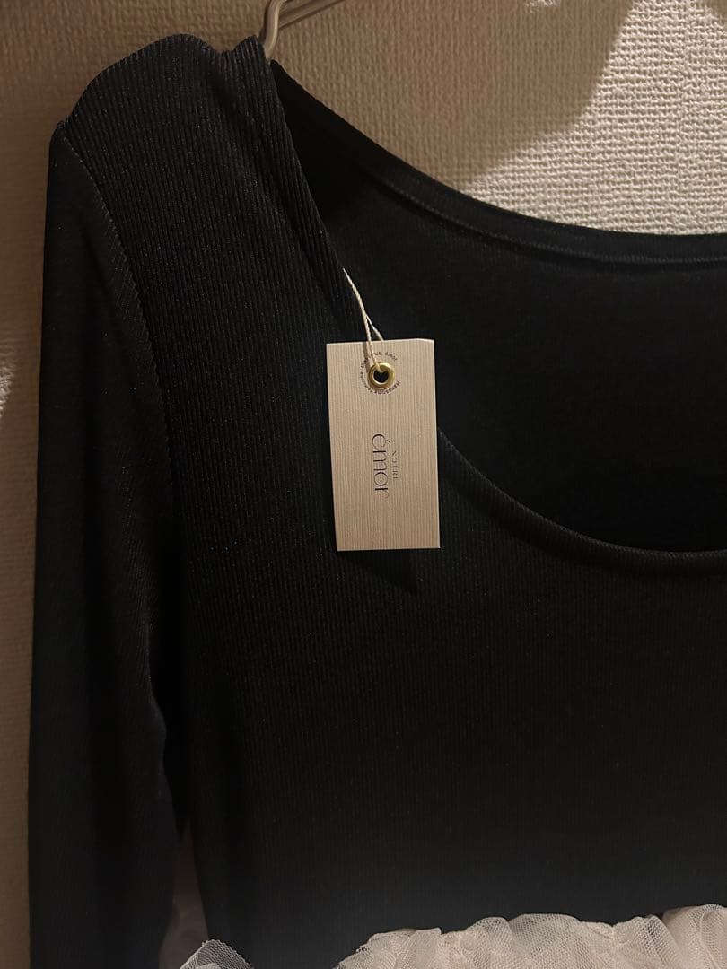 【NOTREemor】ruffle tulle dress