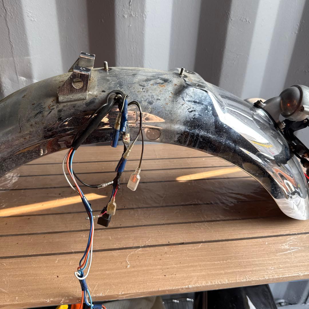 KAWASAKI W650 純正フェンダー　ウインカーセット