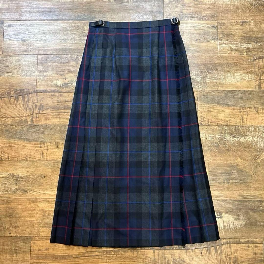 O’NEIL of DUBLIN ボックス プリーツ ロング スカート