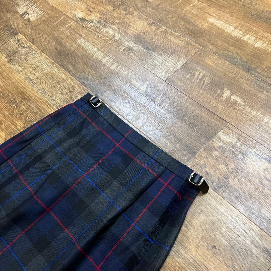 O’NEIL of DUBLIN ボックス プリーツ ロング スカート