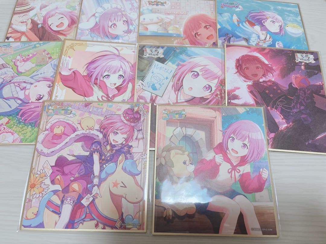 d*3様 鳳えむ 色紙 まとめ売り