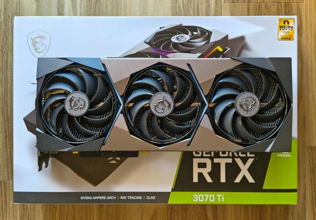 MSI GeForce RTX 3070 Ti SUPRIM X 8G 正規品