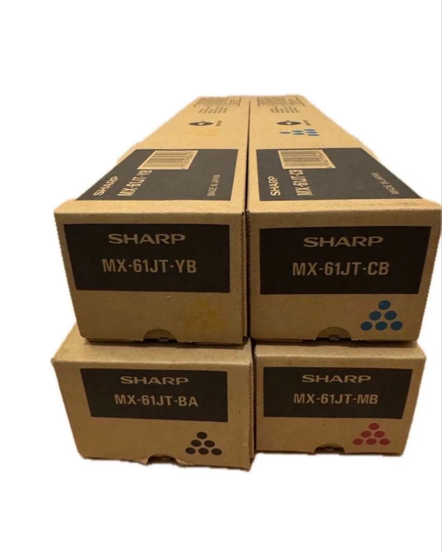 SHARP 複合機　純正トナー　MX-61JTセット