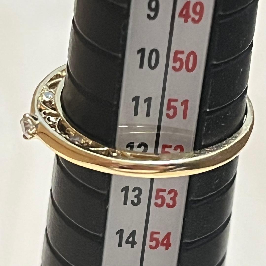 K18ジュエリーツツミ ダイヤモンドリング