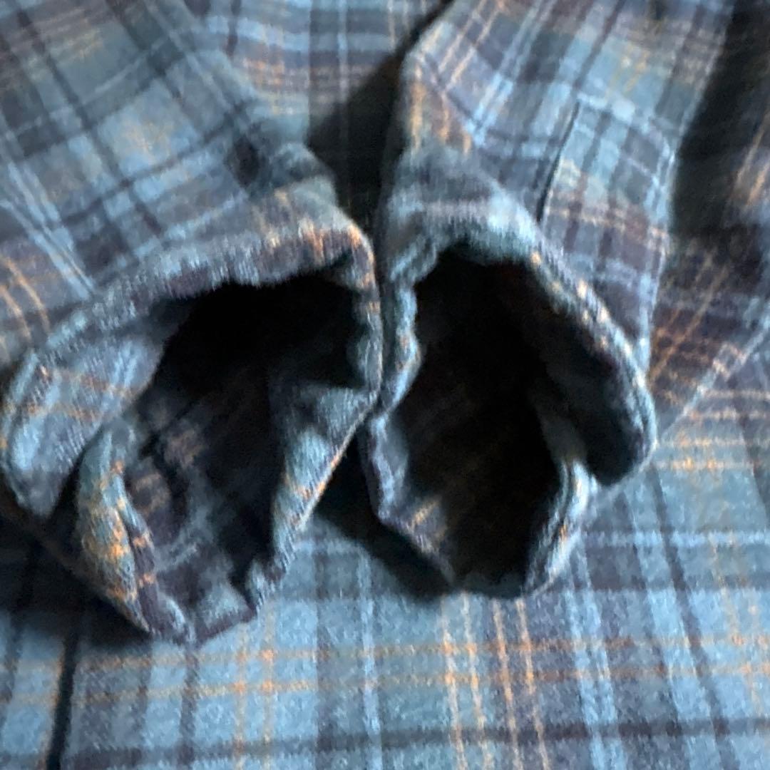 T*K様 PENDLETON USA製 ウールシャツ XL チェック柄 古着
