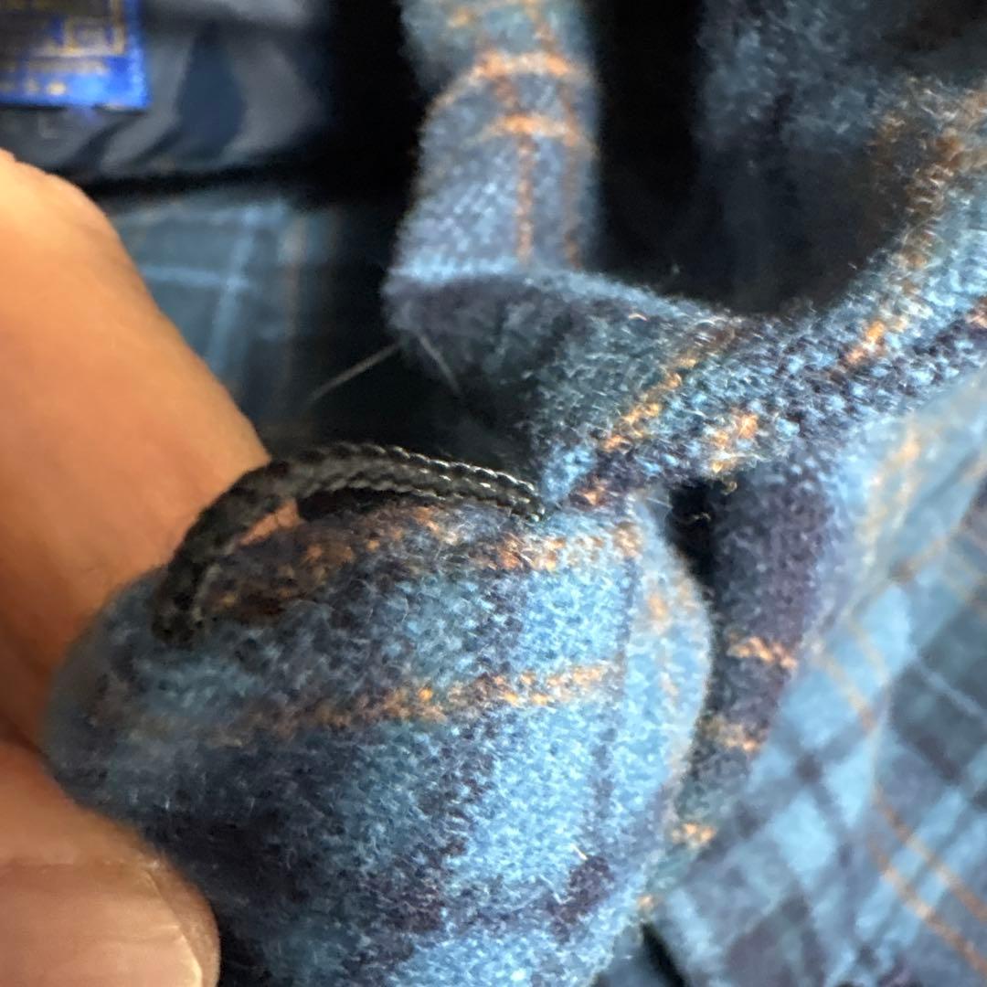 T*K様 PENDLETON USA製 ウールシャツ XL チェック柄 古着