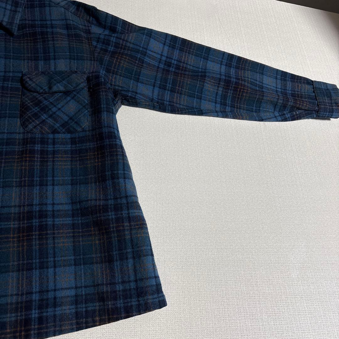 T*K様 PENDLETON USA製 ウールシャツ XL チェック柄 古着
