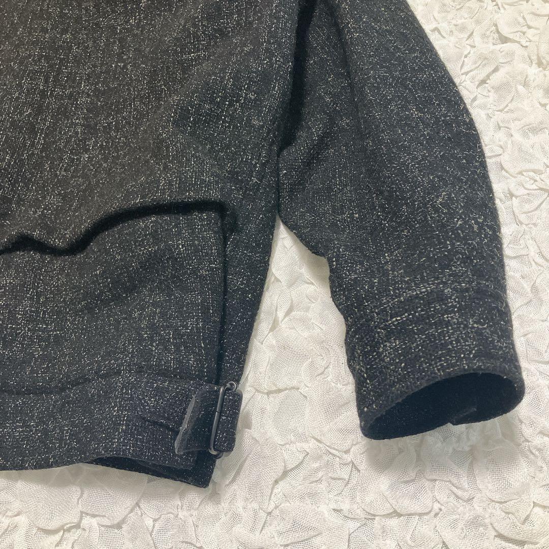 Y's for men【初期タグ】ブルゾン　ツイード　ジップ　黒