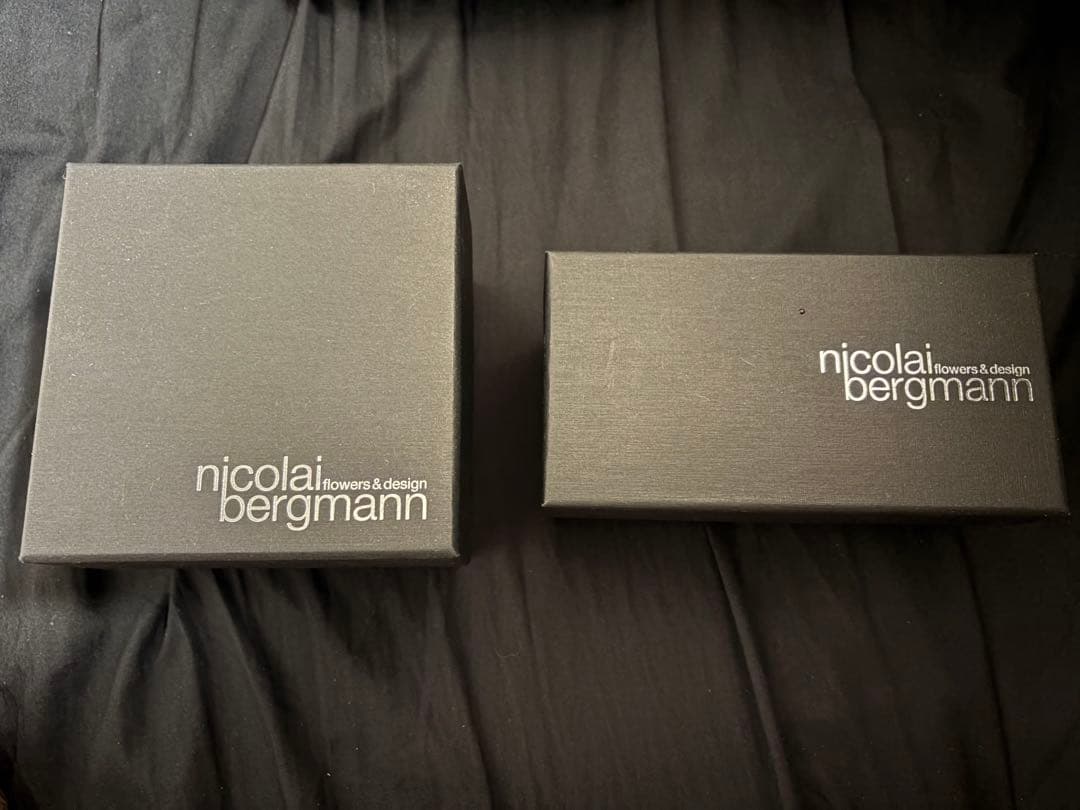 Nicolai Bergmann 4個セットプリザーブドフラワーアレンジメント