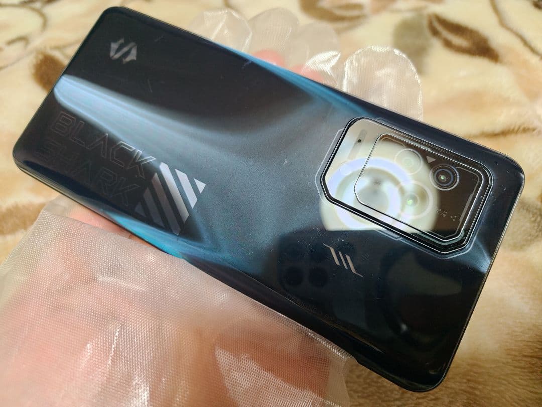 【美品】BlackShark5日本語版128GBケーブル未使用+マルチハブおまけ