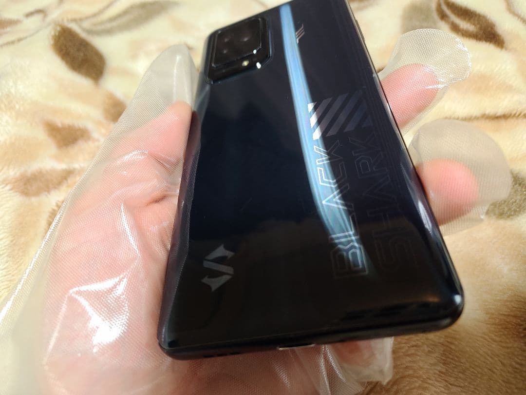 【美品】BlackShark5日本語版128GBケーブル未使用+マルチハブおまけ