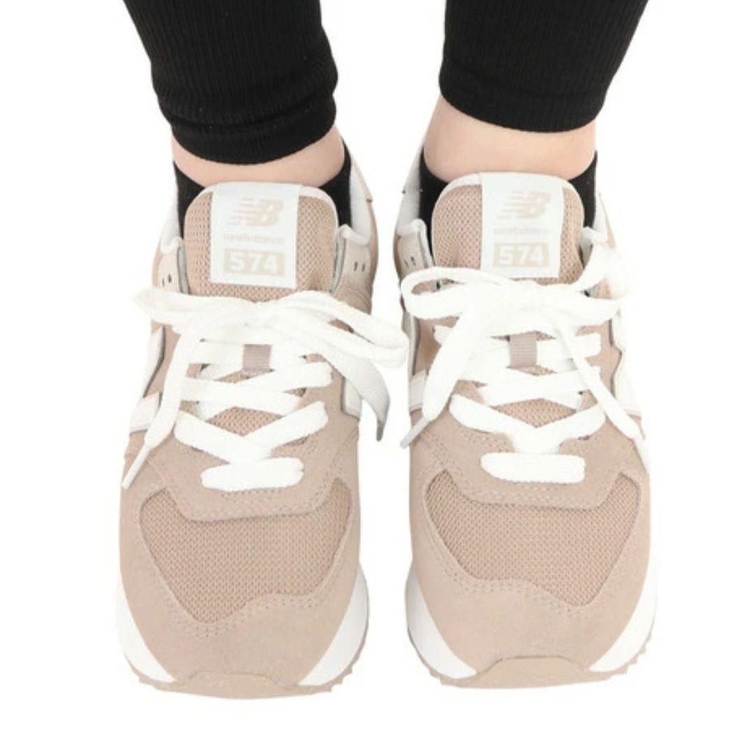 新品未使用箱付きニューバランスnew balanceスニーカー 574　厚底