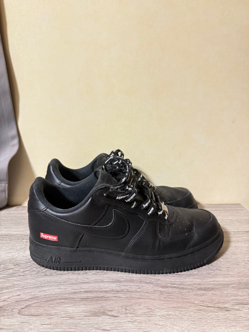 H*様 Nike Air Force 1 ブラック Supreme