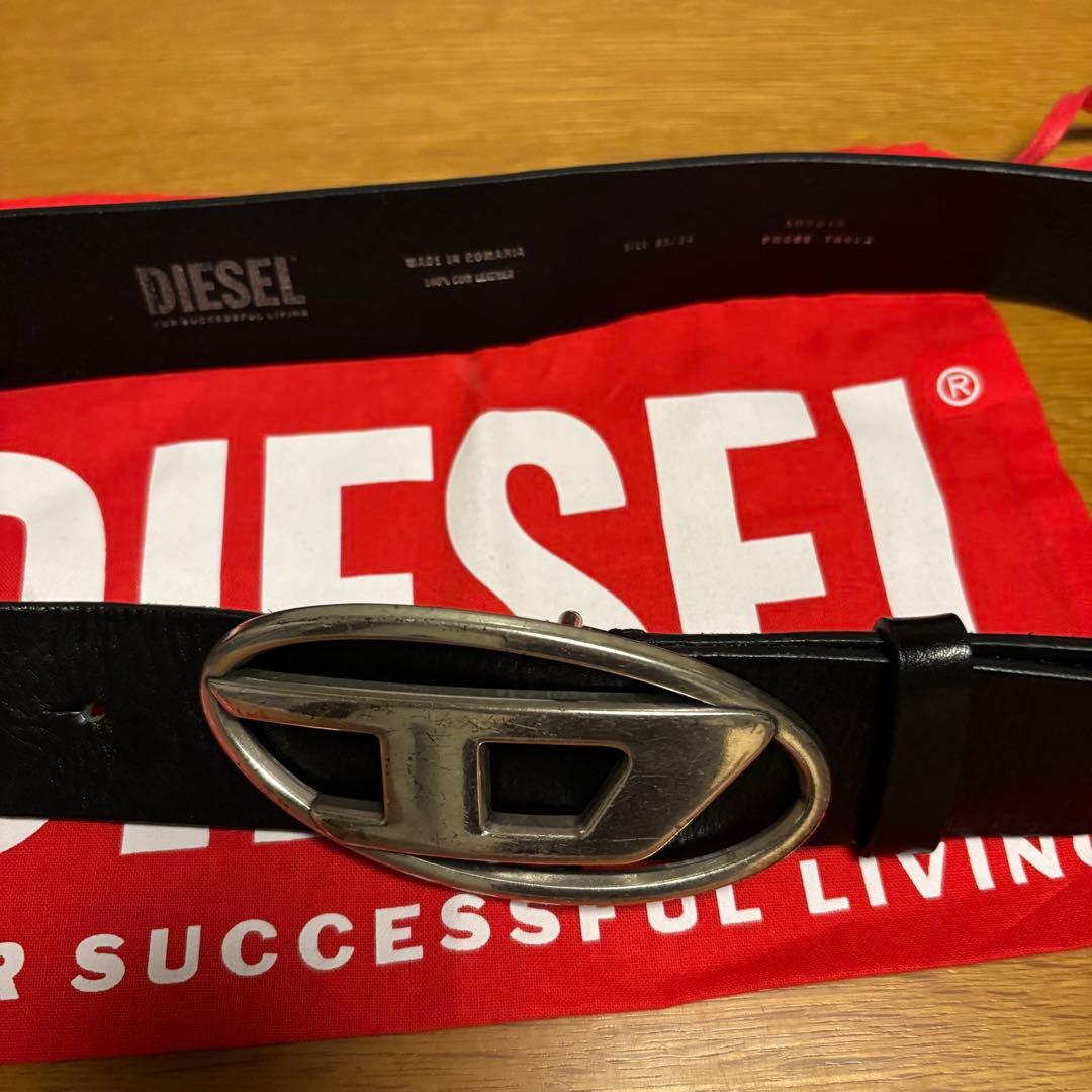 TK　DIESEL 本革 ベルト 85/36 黒