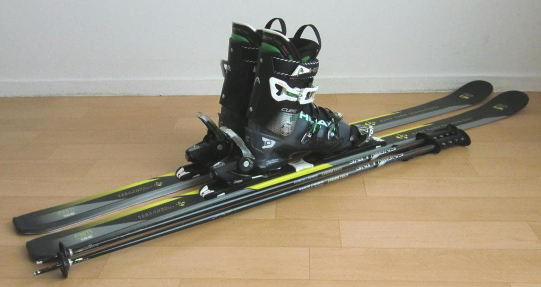 ■■送料無料■メンズスキーフルセット■板156靴26-26.5■メンテ付■■