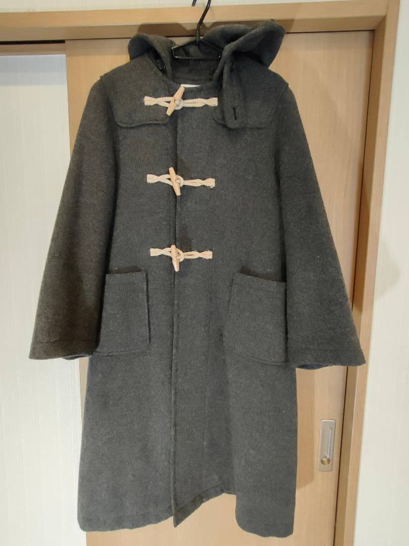 ほぼ新品　BEAMS BOY グレー ダッフルコート