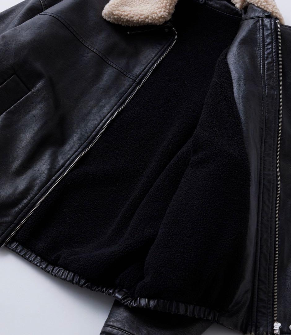 Lic☆ブルゾンwho's whogallery レザーブルゾン