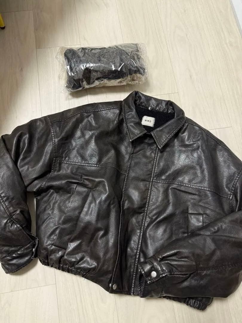 Lic☆ブルゾンwho's whogallery レザーブルゾン